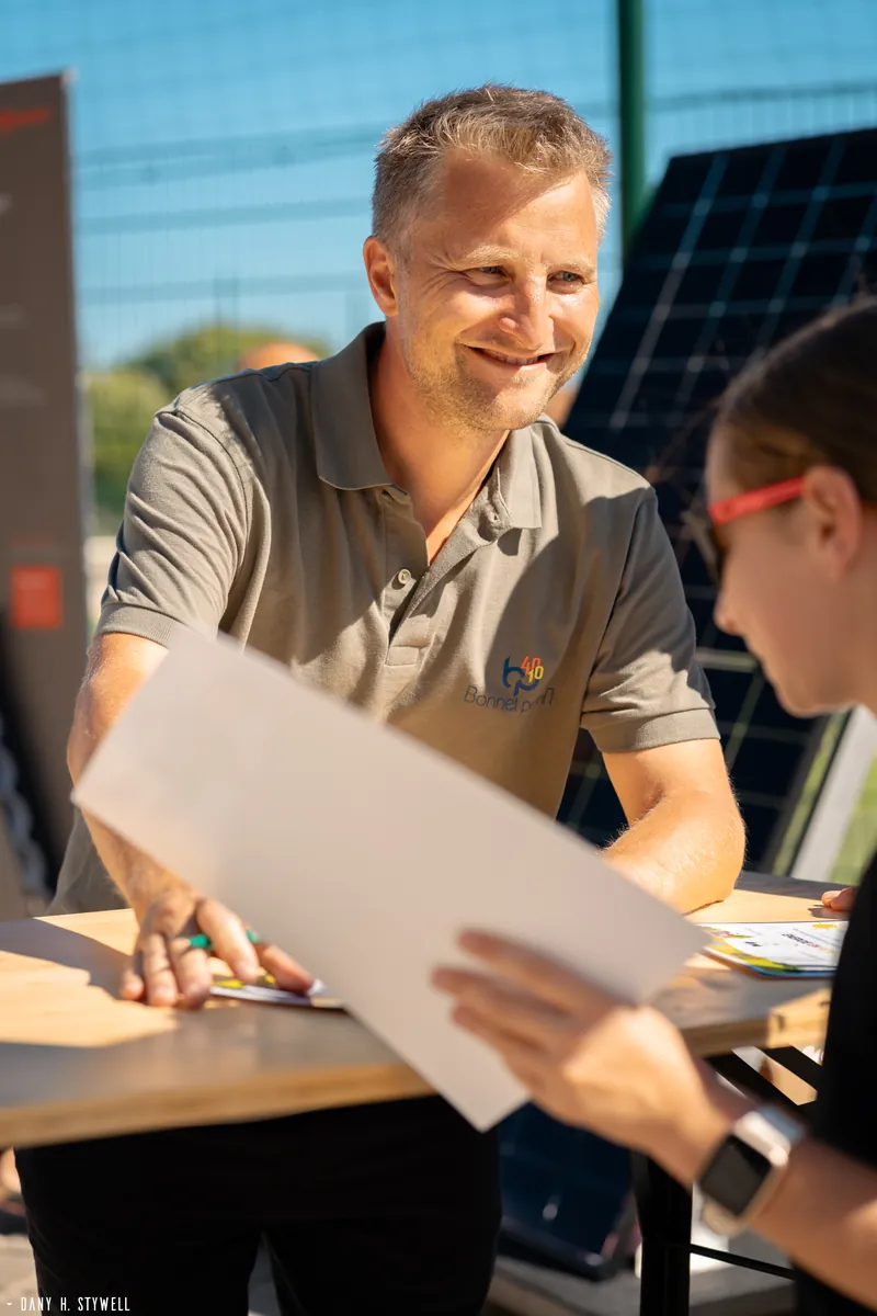 Une animation conviviale organisée pendant Énergie en fête
