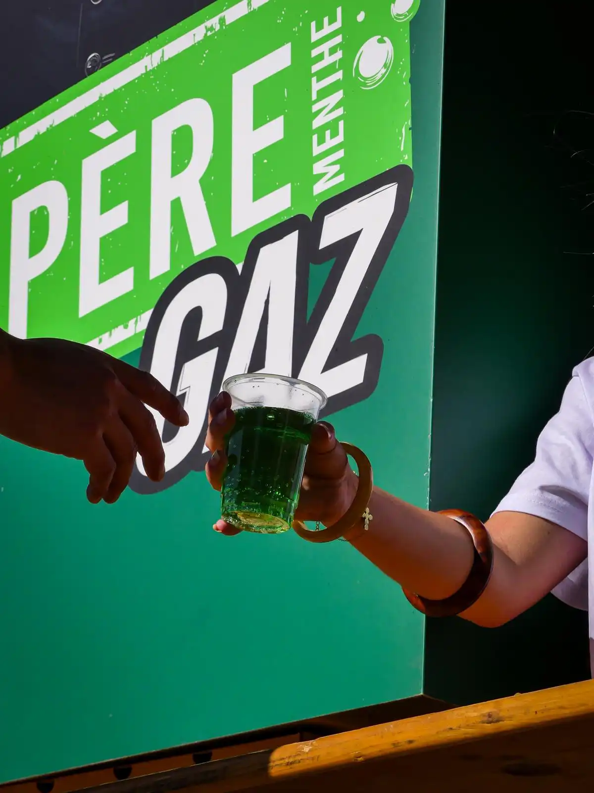 Pépère Menthe présenté en événement